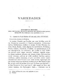 Documentos inéditos del cartulario de Santo Toribio de Liébana (años 796-828) durante el reinado de Alfonso II / Eduardo Jusué | Biblioteca Virtual Miguel de Cervantes