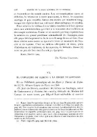 El caballero de Olmedo y la Orden de Santiago / Fidel Fita | Biblioteca Virtual Miguel de Cervantes
