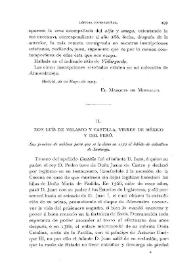 Don Luis de Velasco y Castilla, Virrey de México y del Perú / Fidel Fita | Biblioteca Virtual Miguel de Cervantes