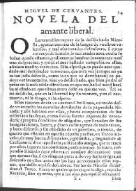 El amante liberal / Miguel de Cervantes Saavedra; edición de Florencio Sevilla Arroyo | Biblioteca Virtual Miguel de Cervantes