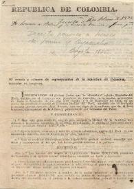 [Decreto de honores a Bolívar y ejército vencedor de Junín y Ayacucho. Bogotá, 12 de febrero de 1825] | Biblioteca Virtual Miguel de Cervantes