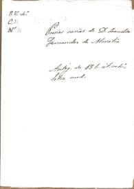 Poesías varias de D. Leandro Fernández de Moratín | Biblioteca Virtual Miguel de Cervantes