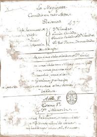 La Mogigata : comedia en tres actos | Biblioteca Virtual Miguel de Cervantes