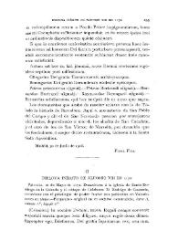 Diploma inédito de Alfonso VIII en 1172 / Ángel Manso de Armas | Biblioteca Virtual Miguel de Cervantes