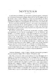 Noticias. Boletín de la Real Academia de la Historia, tomo 49 (noviembre 1906). Cuaderno V / [Fidel Fita, El Marqués de Laurencín] | Biblioteca Virtual Miguel de Cervantes