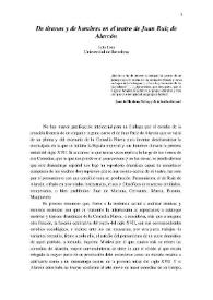 De tiranos y de hombres en el teatro de Juan Ruiz de Alarcón / Lola Josa | Biblioteca Virtual Miguel de Cervantes