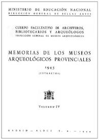 Museo Arqueológico Municipal de Elche (Alicante) [Memoria 1943] / Alejandro Ramos Folqués | Biblioteca Virtual Miguel de Cervantes