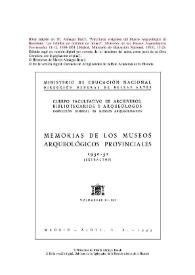 Materiales visigodos del Museo Arqueológico de Barcelona. Las hebillas de cinturón de bronce / Martín Almagro Basch | Biblioteca Virtual Miguel de Cervantes