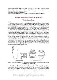 Materiales arqueológicos ibéricos en la Aquitania / Martín Almagro Basch | Biblioteca Virtual Miguel de Cervantes
