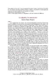 La epigrafía y los monumentos / Antonio Blanco Freijeiro | Biblioteca Virtual Miguel de Cervantes