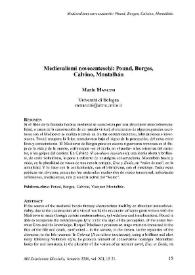 Medievalismi novecenteschi: Pound, Borges, Calvino, Montalbán / Mario Manzini | Biblioteca Virtual Miguel de Cervantes