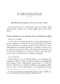 Inscripciones romanas del valle de Otañes [I] / Fidel Fita | Biblioteca Virtual Miguel de Cervantes