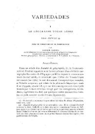 Le géographe Tomás López et son oeuvre / Gabriel Marcel | Biblioteca Virtual Miguel de Cervantes