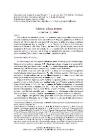 Valencia colonia romana / Antonio García y Bellido | Biblioteca Virtual Miguel de Cervantes