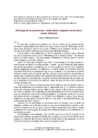 Mitología de las procesiones. Antecedentes paganos de las procesiones cristianas / Antonio Blanco Freijeiro | Biblioteca Virtual Miguel de Cervantes