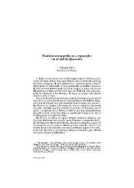 Modelos iconográficos y espaciales en el "Job" de Quevedo / Valentina Nider | Biblioteca Virtual Miguel de Cervantes