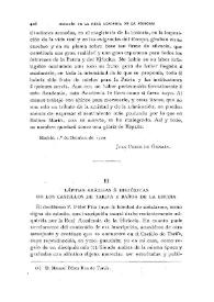 Lápidas arábigas históricas de los castillos de Tarifa y Baños de la Encina / Julián Ribera | Biblioteca Virtual Miguel de Cervantes