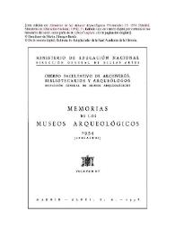 Museo Arqueológico Nacional. Adquisiciones de 1946 a 1954. Hacha de bronce de apéndices laterales / Martín Almagro Basch | Biblioteca Virtual Miguel de Cervantes