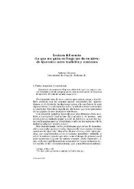 Lectura del soneto "Lo que me quita en fuego me da en nieve" de Quevedo: entre tradición y contextos / Antonio Gargano | Biblioteca Virtual Miguel de Cervantes