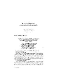 El Caín de Quevedo entre exégesis e iconografía / Alessandro Martinengo | Biblioteca Virtual Miguel de Cervantes