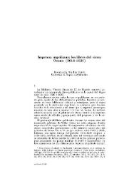 Imprenta napolitana: los libros del virrey Osuna (1616-1620) / Encarnación Sánchez García | Biblioteca Virtual Miguel de Cervantes