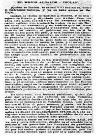 El mejor alcalde... Inclán ; Martirologio de la Prensa ; Exposición / Clarín | Biblioteca Virtual Miguel de Cervantes