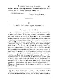 La caída del Conde-Duque de Olivares / Ricardo del Arco | Biblioteca Virtual Miguel de Cervantes