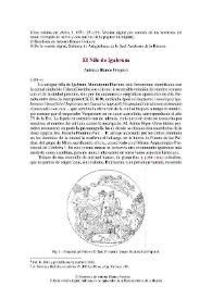 El Nilo de Igabrum / Antonio Blanco Freijeiro | Biblioteca Virtual Miguel de Cervantes