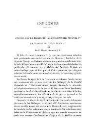 Études sur le Regne du Calife Omaiyade Moawia Ier. La Jeunesse du Calife Yazid Ier., par L.P. Henri Lammens J.S. / Francisco Codera | Biblioteca Virtual Miguel de Cervantes