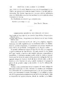 Hagiología española. San Froilán de Lugo / Fidel Fita | Biblioteca Virtual Miguel de Cervantes
