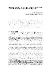 Meléndez Valdés, y el informe sobre el estado de la agricultura en Extremadura (1792) de Arias Mon / por Antonio Astorgano Abajo | Biblioteca Virtual Miguel de Cervantes