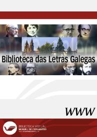 Biblioteca das Letras Galegas | Biblioteca Virtual Miguel de Cervantes