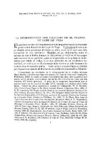 La introducción del gracioso en el teatro de Lope de Vega / José Homero Arjona | Biblioteca Virtual Miguel de Cervantes