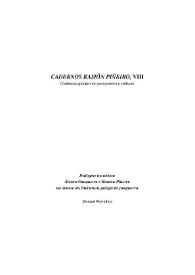 Cadernos Ramón Piñeiro, VII (Cadernos galegos de pensamento e cultura). Diálogos na néboa : Álvaro Cunqueiro e Ramón Piñeiro na xénese da literatura galega de posguerra / Manuel Forcadela | Biblioteca Virtual Miguel de Cervantes