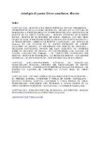 Antología de poetas líricos castellanos. Boscán / Marcelino Menéndez y Pelayo ; edición preparada por Enrique Sánchez Reyes | Biblioteca Virtual Miguel de Cervantes