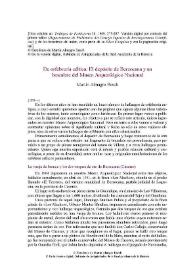 De orfebreria céltica : El depósito de Berzocana y un brazalete del Museo Arqueológico Nacional / Martín Almagro Basch | Biblioteca Virtual Miguel de Cervantes