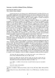 Unamuno y el periódico bilbaíno "El Coitao. Mal llamao" / Manuel Mª Urrutia León | Biblioteca Virtual Miguel de Cervantes