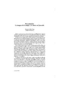 Presentación: "La imagen de la mujer y el amor en Quevedo" / Fernando Plata Parga | Biblioteca Virtual Miguel de Cervantes