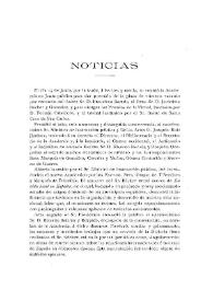 Boletín de la Real Academia de la Historia, tomo 63 (julio-agosto 1913) Cuadernos I-II. Noticias / F.F. | Biblioteca Virtual Miguel de Cervantes