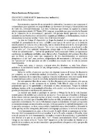 María Zambrano. "El Espectador" / Francisco José Martín | Biblioteca Virtual Miguel de Cervantes