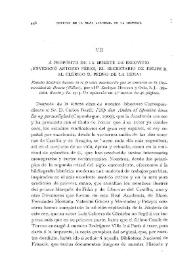 "A propósito de la muerte de Escovedo, ¿envenenó Antonio Pérez, el secretario de Felipe II, al clérigo D. Pedro de la Hera?": estudio histórico basado en el proceso manuscrito que se conserva en la Universidad de Deusto (Bilbao), por el P. Enrique Herrera y Oria, S.J. Madrid. Razón y Fe, 1913. Un opúsculo en 4º menor de 46 páginas. / Juan Pérez de Guzmán y Gallo | Biblioteca Virtual Miguel de Cervantes