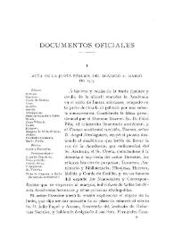 Acta de la Junta Pública del domingo 21 de marzo de 1915 / Juan Pérez de Guzmán y Gallo | Biblioteca Virtual Miguel de Cervantes