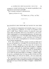 El cinocéfalo del Cerro de los Santos y el de Cádiz / El Conde de Cedillo... [et.al.] | Biblioteca Virtual Miguel de Cervantes