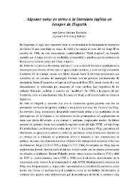 Algunas notas en torno a la literatura inglesa en tiempos de Hogarth / por Gabriel Sánchez Espinosa | Biblioteca Virtual Miguel de Cervantes