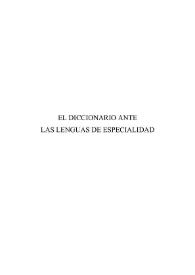 Los diccionarios de Arqueología : análisis crítico (I) / Gonzalo Águila | Biblioteca Virtual Miguel de Cervantes