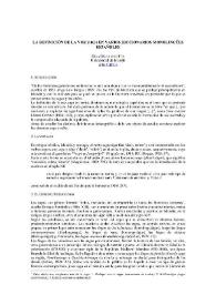 La definición de la voz "saga" en varios diccionarios monolingües españoles / Erla Erlendsdóttir | Biblioteca Virtual Miguel de Cervantes