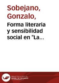 Forma literaria y sensibilidad social en "La incógnita" y "Realidad", de Galdós | Biblioteca Virtual Miguel de Cervantes