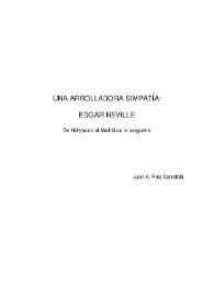 Una arrolladora simpatía : Edgar Neville : de Hollywood al Madrid de la posguerra / Juan Antonio Ríos Carratalá | Biblioteca Virtual Miguel de Cervantes