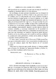 "Geografía general y de Europa" | Biblioteca Virtual Miguel de Cervantes