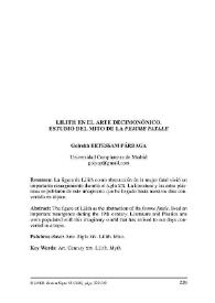 Lilith en el arte decimonónico. Estudio del mito de la femme fatale | Biblioteca Virtual Miguel de Cervantes